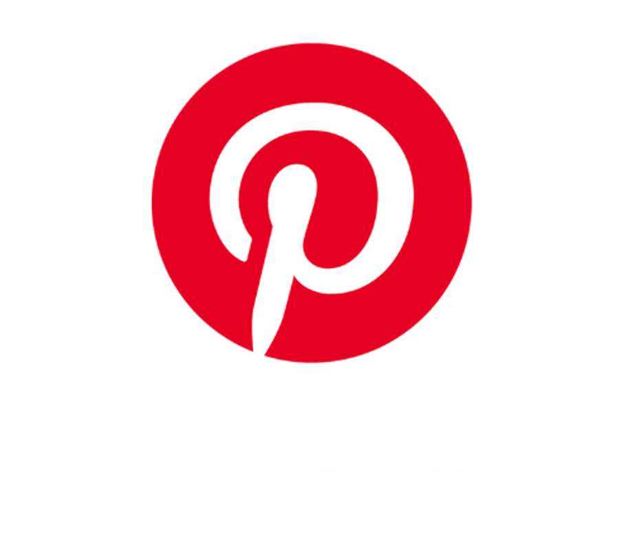 Logo Pinterest Branco